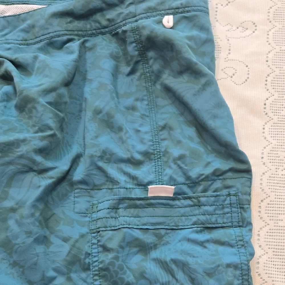 J. Crew Green Men's Swim Board Shorts Size 36